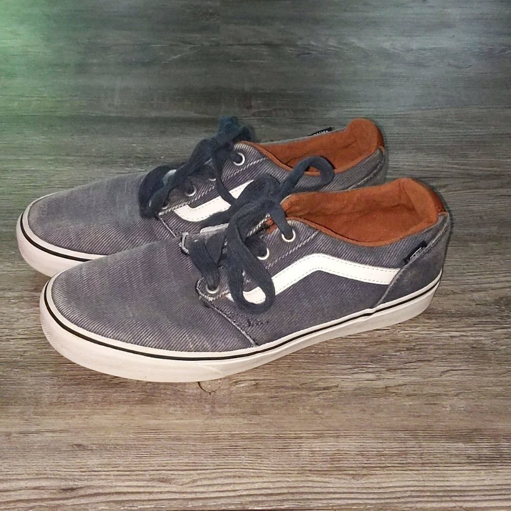 Vans Men's Denim sneakers shoes Sz 8.5